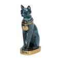 thumbnail image 2 of Estatua de la gata egipcia Bastet, antiguo Egipto, figura de Bastet, adorno para decoración del hogar. Azul 132 cm de alto, 2 of 9
