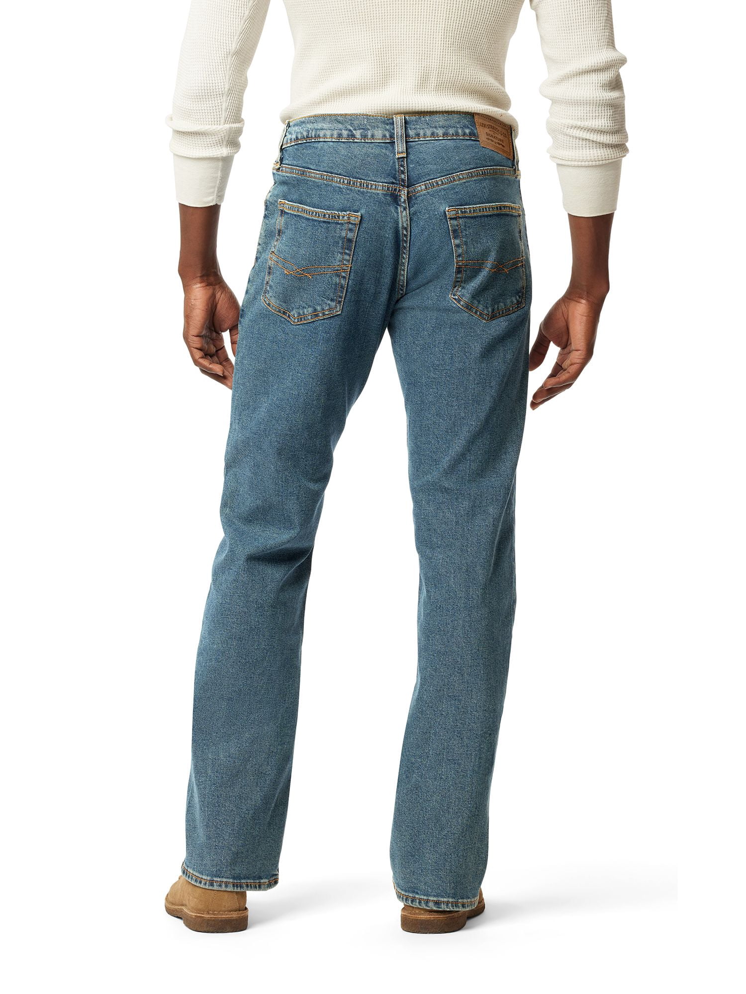 Levi Strauss Signature Men's and Big and Tall Relaxed Fit Jeans