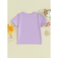 thumbnail image 2 of Mevireiy I Love my Papa Cute Grandpa Baby Casual T Shirt Pullover Tops Shower Gift,Purple,7-8 Years, 2 of 7