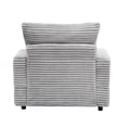 thumbnail image 5 of Corduroy Fabric Sofa | High Back | 2 Removable Pillowcases | Reclining Sofa for Bedroom - Cozy and Washable, 5 of 5
