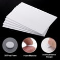 thumbnail image 3 of Uxcell 0.4 Inch Foam Dots Squares, 1600 Pcs 8 Sheets Round Shape 3D Foam Tapes Mount for Craft DIY Art, 3 of 6