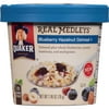 Quaker Real Medleys Instant Oatmeal, Blueberry Hazelnut Flavor Oatmeal 2.46 oz. Cup