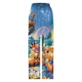 thumbnail image 4 of Winnie The Pooh Pajama Pants Sleep Pants Soft Elastic Waist Pajama Bottoms Lounge Pants with 2 Pockets, 4 of 7