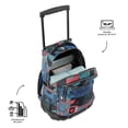 thumbnail image 4 of TOTTO Mochila Escolar Grande para Niño - Reforzada Porta Laptop 15.4 - Con Ruedas | 25 L RENGLON multicolor G, 4 of 7
