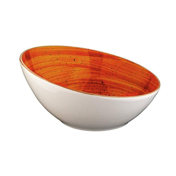 Terracota dia.7.25" h:3.25" 15 oz. Round Terracotta Vitrified Bowl