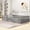 Grey+Pine+American Design+Artsy2, variant on HMYG Twin Wood Floor Bed with High Security Barrier and Door, White