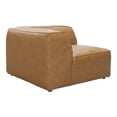 thumbnail image 3 of Moe's Home Collection Form Corner Chair Sonoran Tan Leather Leather, 3 of 5