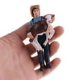 thumbnail image 2 of Simulation Ferme Tenir Chien Vache Cochon Fermier Gens Modèle Décoration Accessoires Jouet, 2 of 6