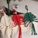 thumbnail image 4 of 3 unids chino nudo colgantes árboles de navidad decoraciones de colgantes de nudo chino decoración colgante, 4 of 6