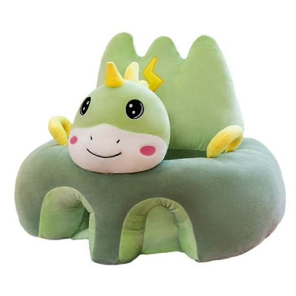 Baby Sofa Support Chair Soft Plush Green