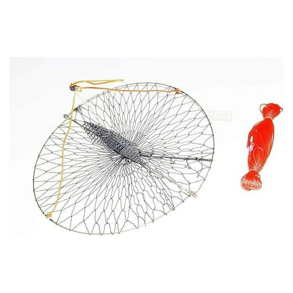 Crab Trap Stainless Steel Collapsible Round Crab Pot