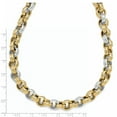 thumbnail image 3 of 14k Gold Two-Tone Polished Fancy Necklace, 3 of 3