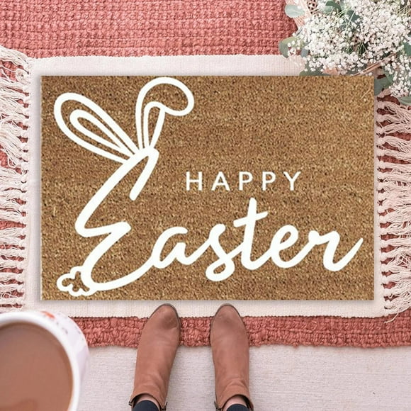 NANDIYNZHI Big Deals Easter Mats Holiday Mats Welcome Door Mats Polyester Door Mats Bathroom Rugs B