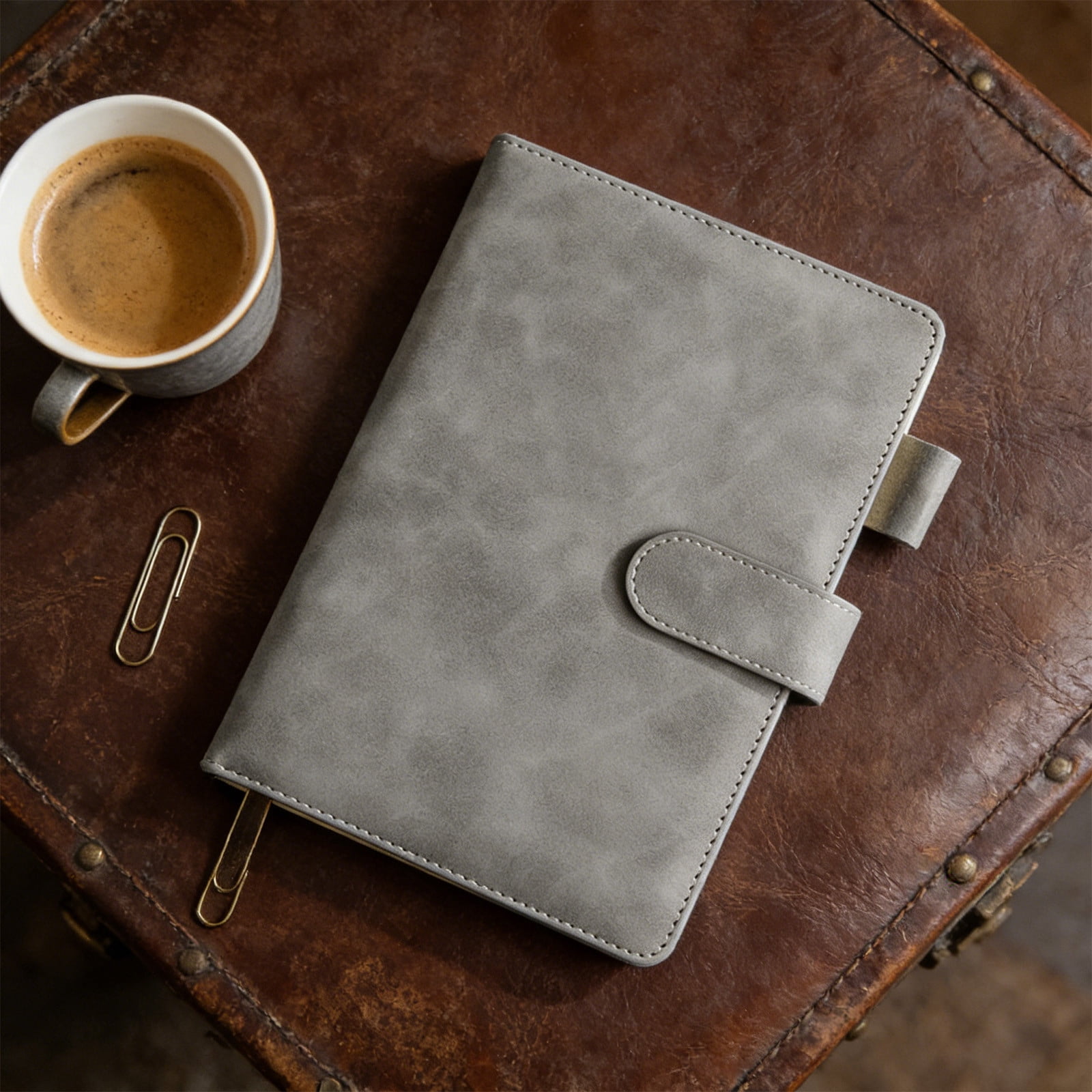weibbin Notebook Meeting Record Book Simplified Business Office Thickened Journal for Note Taking