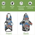 thumbnail image 6 of Fotbe Video Game Print Small Dog Sweater Hoodies Pet Grey Hooded Soft Fleece Sweatshirts with Pocket Fall Winter Puppy Cat Sweaters Warm Clothes-XX-Large, 6 of 7