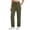 *Green, variant on Binmer Women's High Waisted Straight Leg Cargo Pants with Pockets,Drawstring Casual Loose Jogger Pants Blue,Womens Plus XL