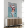 thumbnail image 4 of Marmont Hill Beach Fashionista Canvas Wall Art, 4 of 7
