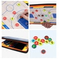 thumbnail image 7 of Pebbuoy Volleyball Coaching Board Magnetic Clipboard Smooth Surface Foldable Handheld Tactics Board Training Assistant Equipment, 7 of 7