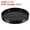 Black, variant on Unique Bargains Round Ceramic Plant Saucer Flower Drip Tray for Gardening White 7.87"