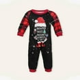 thumbnail image 1 of Chemise d'Automne Familiale Haut Pantalon à Carreaux Style de Noël Ensemble Quotidien (Rouge P Papa), 1 of 9