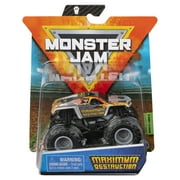 Monster Jam, Official Maximum Destruction Monster Truck, Die-Cast Vehicle, Retro Rebels Series, 1:64 Scale