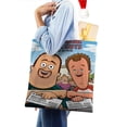 thumbnail image 4 of Universal Basic Guys Bolso de tela con estampado de lienzo para mujer, bolsa de compras reutilizable y estética, con cremallera interior, regalo para mujer,40*40cm., 4 of 6