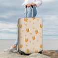 thumbnail image 4 of Wukai Squirrel Animal Elastic Luggage Cover: Personalized Protection for Your Suitcase - Fits 19~29-inch, Washable & Durable Travel Companion-Large, 4 of 8