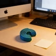 thumbnail image 5 of Quiet Fidget To-ys, 5-Ring Spinning Design, Finger Fidgets Silent Rotation, Fidget To-ys for Adults Stress Relief, Anxiety Fidgets Desk Gadget, Blue, 5 of 6