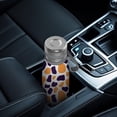 thumbnail image 5 of Leopard Print 29oz Stainless Steel Insulated Thermos with Tea Filter, 360° Printed Travel Bottle, Leakproof BPA-Free Flask with Anti-Slip Base, 304 Inner & 201 Outer, Vacuum Cup, 5 of 6