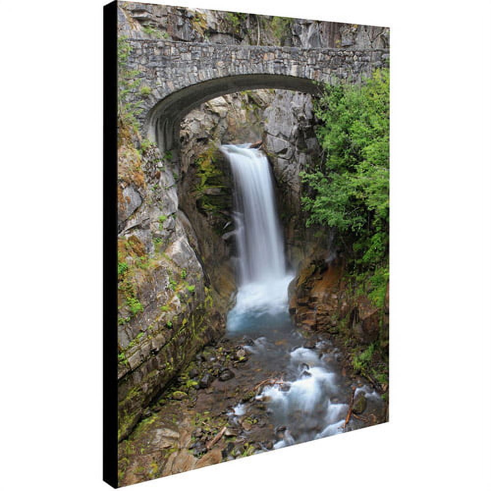 Trademark Fine Art "Christine Falls Rainier" Canvas Art by Pierre Leclerc