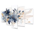 thumbnail image 2 of Designart "Fragrant Blossoms in Purple Lilacs I" Floral Art Living Room Set, 2 of 5
