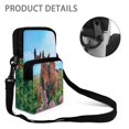 thumbnail image 5 of Psesaysky Crossbody Bag Two Chestnut Horses Decoration with Pockets Crossbody Bags for Travel, Polyester Lightweight Crossbody Purse, 5 of 7