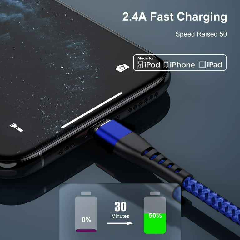 CableCreation 2-in-1 IPhone And Android Charging Cable - Foto 2