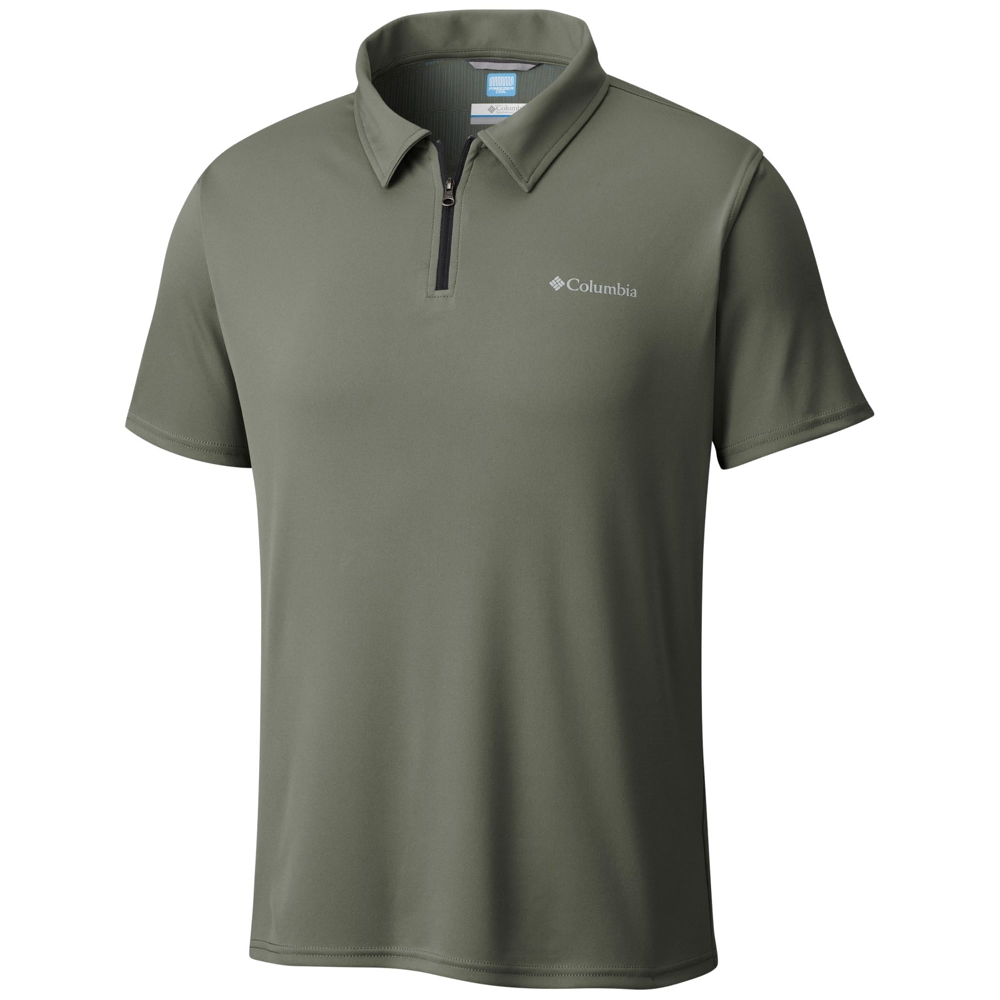 Columbia Columbia Mens Quarter Zip Knit Rugby Polo Shirt 316 2XL