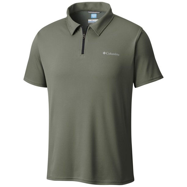 Columbia Columbia Mens Quarter Zip Knit Rugby Polo Shirt 316 2XL