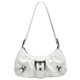 thumbnail image 1 of Crescent Bag Hobo Mujer Y2K PU Cuero Cierre Magnético Embrague Monedero, 1 of 9