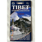 TIBET / KATHMANDU-LHASA-KAILASH / 1:1 500 000 / Latest and Updated Trekking Map /  / Nepal Map Publisher Pvt. Ltd.