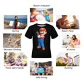 thumbnail image 3 of Super Mario T-Shirts for Boys Girls, Kids 3D Print Short Sleeve, Unisex Crew Neck Tee Shirts for Youth, 3 of 9