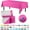 Cerise, variant on 54 Inch X 300 Feet Red Gingham Plastic Table Cover Roll in A Cut - to - Size Box with Convenient Slide Cutter. Cuts Up to 36 Rectangle 8 Feet Plastic Disposable Tablecloths