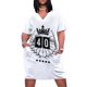 thumbnail image 2 of ¡40! Vestido holgado con bolsillos para celebrar 40 cumpleaños, ropa de mujer, vestidos elegantes, tallas grandes, vestido de hada de moda para mujer., 2 of 7