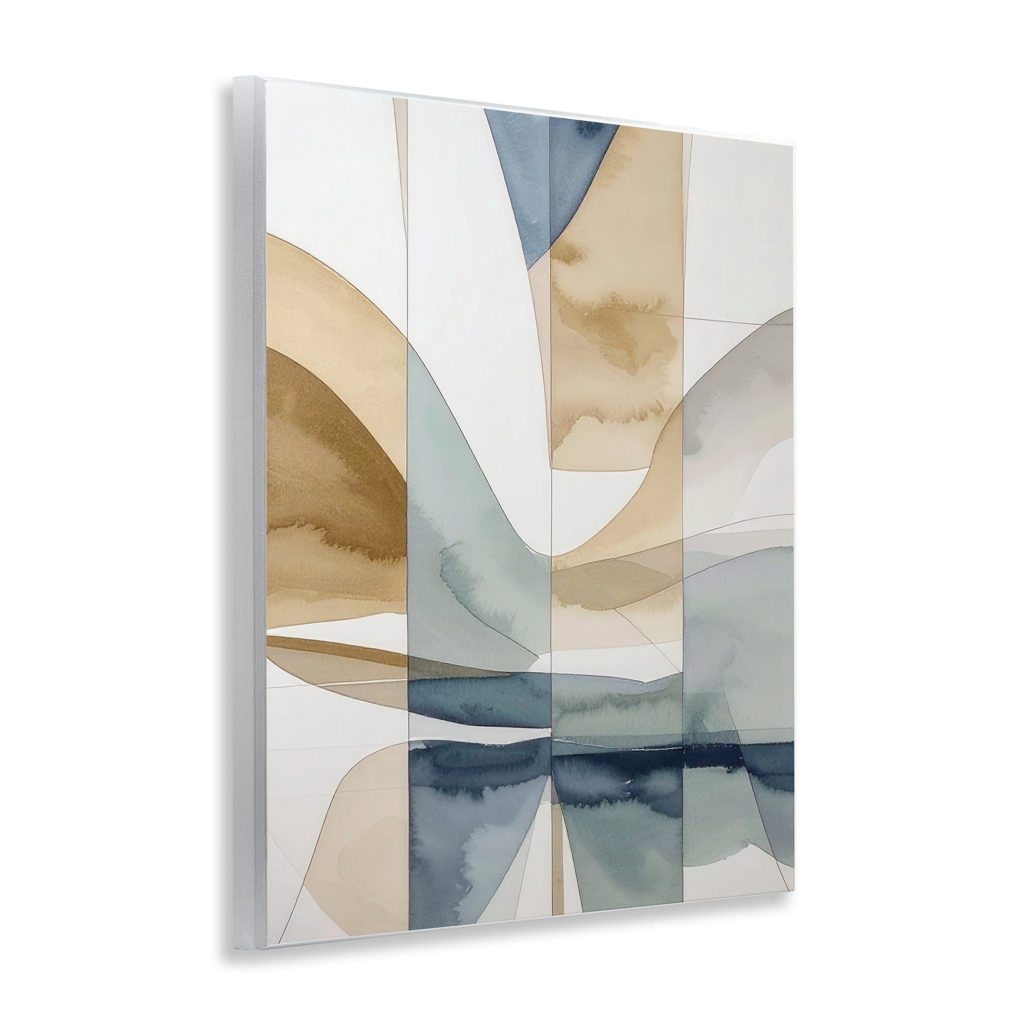Stupell Industries Geographic Fluid Abstraction Wall Plaque Art, design by Alonza Saunders