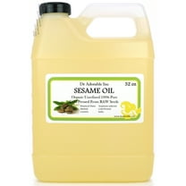 Dr Adorable - 32 oz - Sesame Seed Oil from RAW Seed - 100% Pure Unrefined Organic Cold Pressed