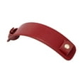 thumbnail image 4 of lionlar 2xLeather Shoulder Strap Pad Wide Replacement for Satchels Handbag Laptop Case dark red, 4 of 9