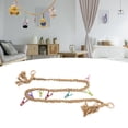 thumbnail image 4 of Chaîne de Rangement pour Animaux en Peluche Suspendue, Forte Capacité Portante Crochet en Acier Inoxydable Support de Jouet en Peluche Multifonctions Robuste pour Chambre d'Enfants Beige, Jaune, 4 of 8
