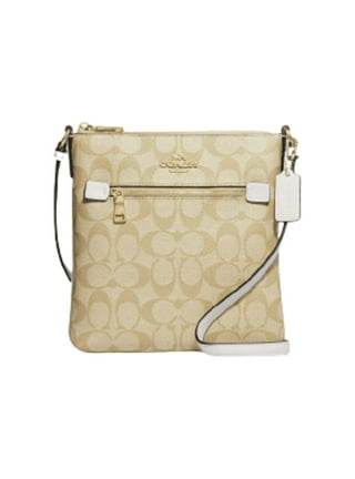 Gallery file bag in store signature canvas with strawberry print