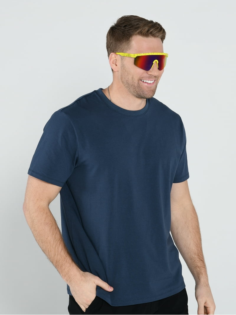 Panama Jack x Foster Grant Yellow Wraparound men's Sunglasses