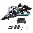 thumbnail image 2 of Avión RC con modo de giro y rotación de 360 ​​grados, caza a reacción, planeador RC para niños y adultos 2 Batería, 2 of 8