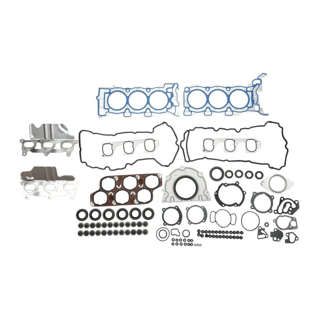Kit de junta de culata Unique Bargains No.12637169 Juego de juntas de válvula de motor para Cadillac CTS 2005-2007 Goma, Metal Sello eficiente