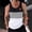 Gray, variant on Mens Workout Tank Tops Qiggri Men Casual Fashion Patchwork Print Pullover Round Neck Sports Tank