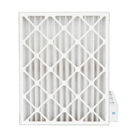 20x25x4 MERV 11 ( MPR 1000, FPR 7-8 ) Pleated 4" Air Filters for AC and Furnace. 2 PACK. Exact Size: 19-1/2 x 24-1/2 x 3-3/4